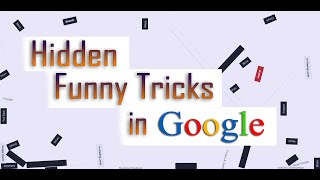 5 Hidden Fun Tricks in Google | JayaTrix