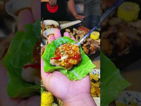 ต้องหมูกะทะสิ 🤤#หมูกะทะ #food #thaifood #กิน #shortvideo