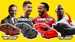I Built Celebrity CARS Out of LEGO...