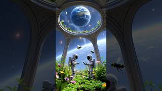 Quantum Gardens 2140 | #SpaceFarming #QuantumTech #FutureAgriculture #ViralShorts #aishorts #ai