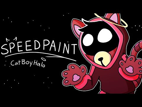 CatBoyHalo | Speedpaint (BBH Fanart)