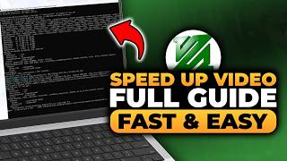 How To Speed Up a Video With FFmpeg (FAST & EASY) | 100% WORKS | NO Yapping, To The Point!