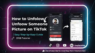 How to Unfollow Someone on TikTok | Quick & Easy Guide (2026)