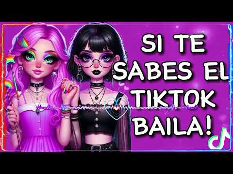 SI TE SABES EL TIKTOK BAILA 2024