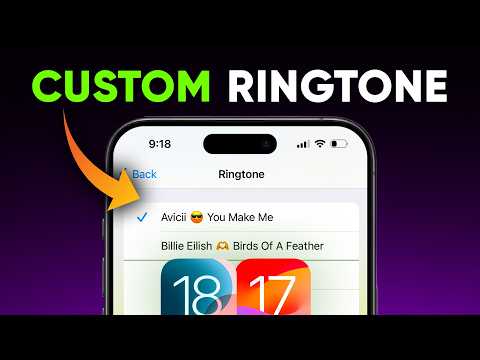 iOS 18: Set Custom iPhone RINGTONE using any SONG (2024)