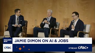 Anthropic's Dario Amodei and JPMorgan's Jamie Dimon on AI boom, AI regulation & impact on jobs
