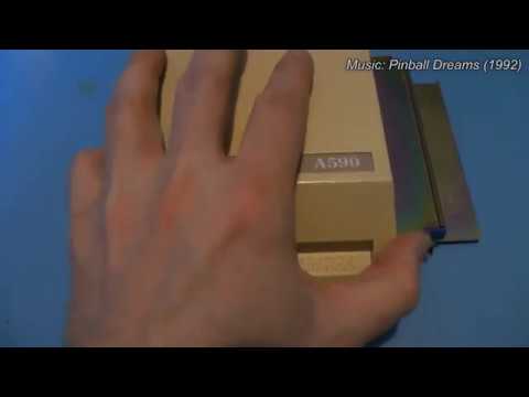Trying out the Commodore A590 after 20+ years