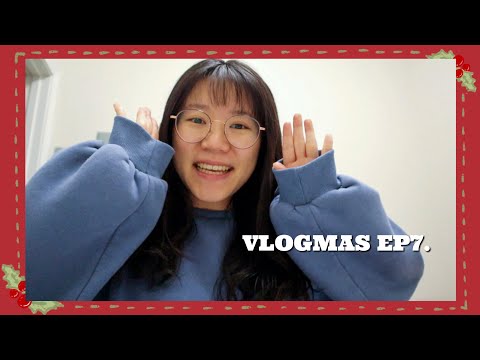 VLOGMAS ep.7 ☃️ 月見烏龍麵🌝、熱奶茶🫖、家事週末🧺