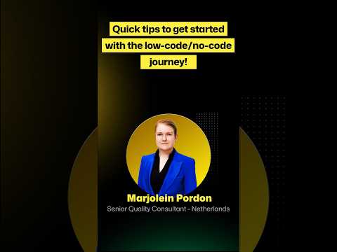 How to get started on low code no code test automation?  #nocode #lowcode #lowcodenocode #codeless