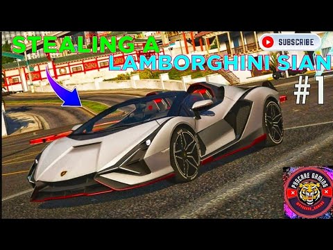 || STEALING A LAMBORGHINI SIAN FROM A MILLIONAIRE IN GTA5 ||#gta5 #lamborghinisian #technogamerz