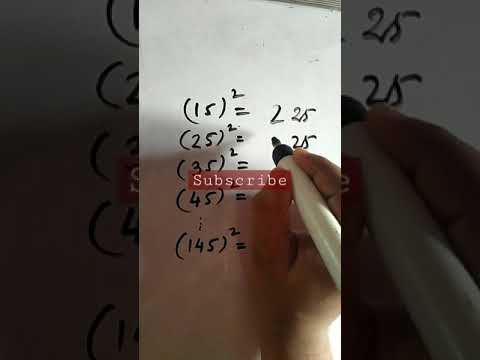 #mathtricks / #trickymaths  /#short tricks  / #short square trick  / #shorts