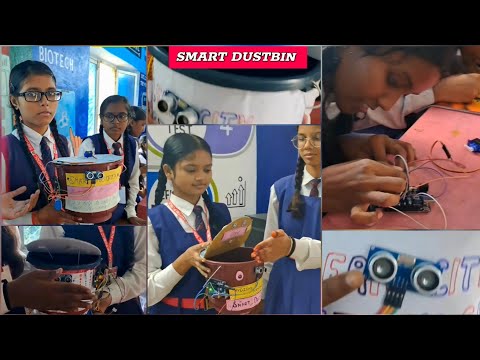 Smart Dustbin Project 🤖 | Class 9–12 Students Showcase | STEM Learning | Students Gallery