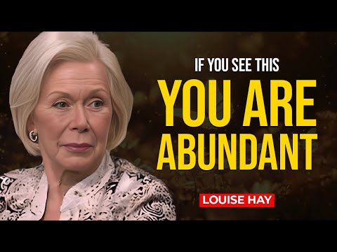 Louise Hay: "I AM OPEN TO ABUNDANCE" 20 Minutes of Wealth And Financial Affirmations