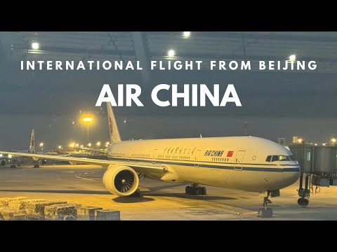 Air China Airbus A330 🇨🇳 Layover at Beijing Capital Airport, Flight from Beijing to Singapore