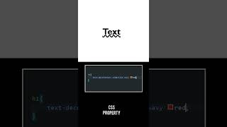 CSS Text Property Shorts  |  #css #cssproperties  #webdesign #shorts