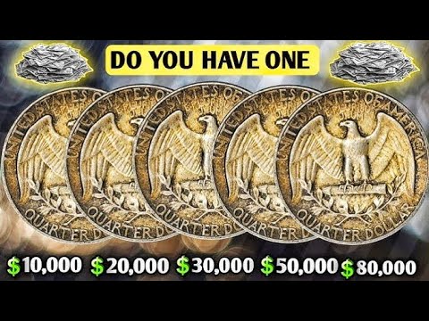 10 Rare Washington Quarters That Could Make You a Millionaire – See If You Have One!