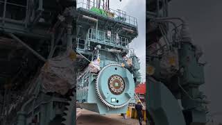 Assembly of ships engine marine engine working #shortvideo #engine #ships #automobile #shortfeed