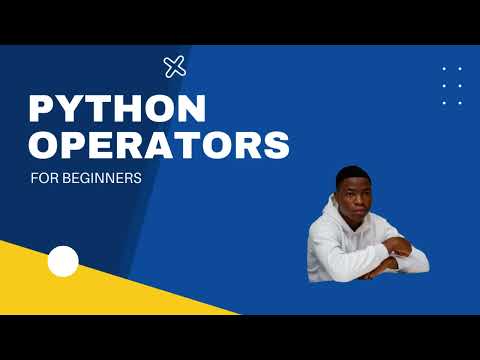 Python Tutorial - Learn Python Operators.