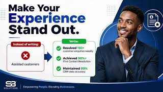 CV Tip #6 Professional Experience