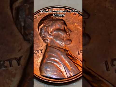 SHOULD THERE BE AN "N" IN LIBERTY? error coin liberty fail #error #penny #stockmarket #money