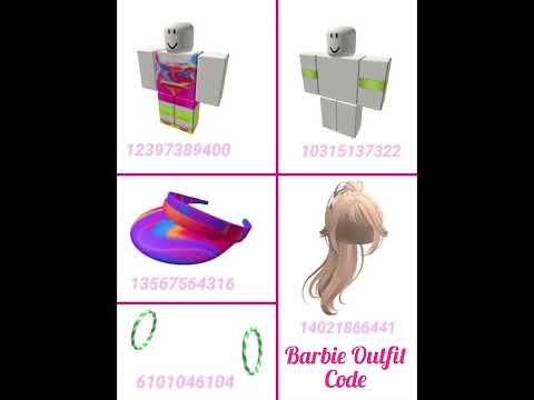 Barbie outfit code #barbie #roblox #freecode #free #robloxcodes #barbieoutfit #aesthetic
