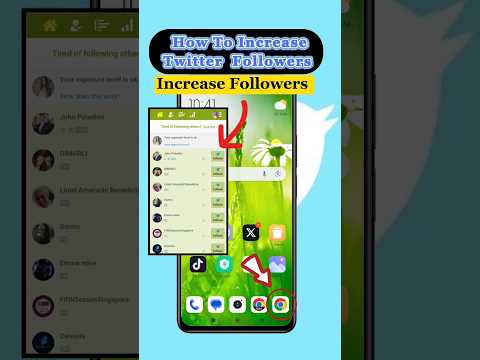 How To Increase Twitter 1M Followers Free In 2033/get free followers #youtubeshorts #shorts
