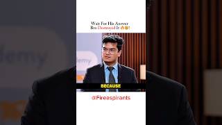 Next Level Of Confidence 🥶🔥🤫👨‍✈️ Bro Was Ready For This | Upsc Interview