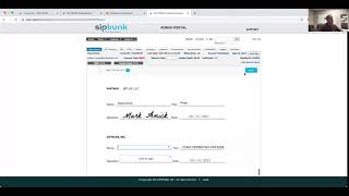SIPTRUNK Portal Demo