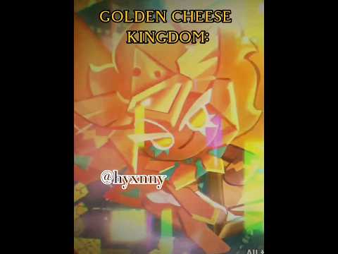 Golden cheese kingdom 😍