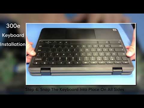 300e Keyboard Removal And Replacement