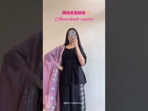 Meesho anarkali suits ✨ #shorts #anarkali #meeshohaul #meesho #rakhispecial #newcollection #youtube