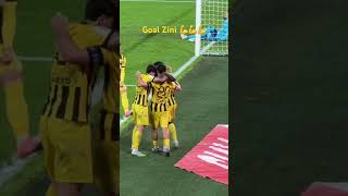 Goal Zini AEK 1-0 ARIS #aek #aekfc #aekathens #aekfamily #arisfc #aris #goal #goals