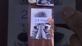 Ball pen anime drawings ✍️💀 #youtube #youtubeshorts #anime