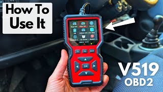 How to SETUP & Use - OBD2 Car Scanner V519