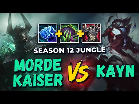 MORDEKAISER VS KAYN S12 JUNGLE | The Hard Road to Diamond as a Gold Player