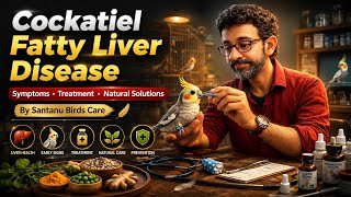 Cockatiel Bird's Fatty Liver Problem And Solution By @PakhirVidyalaya