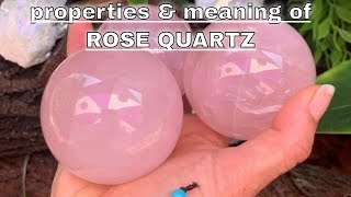 Rose Quartz Meaning Benefits and Spiritual Properties