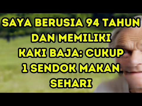 💪 Rahasia Kaki Kuat di Usia Tua! 🌿 Tips Sehat & Vitamin Wajib ✅