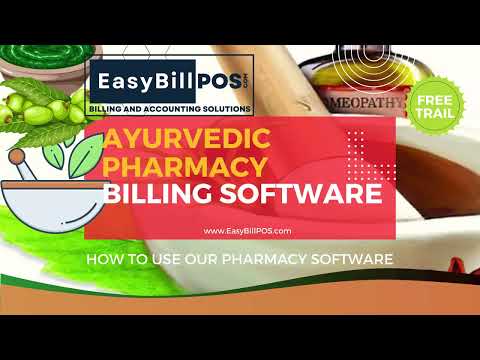 Ayurvedic Pharmacy Software - Best Billing and Inventory Software for Ayurveda Medicine Shops