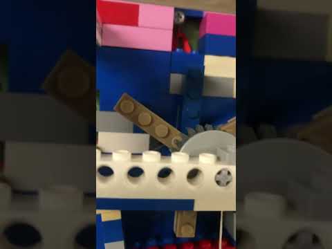 Lego pendulum clock