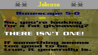 Jalicose ☠️ Runescape script-kiddie account-stealing scam