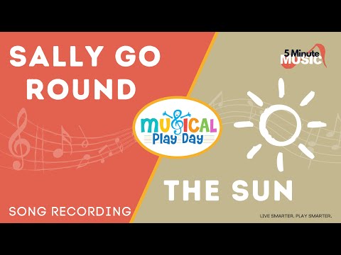 🎶 SALLY GO ROUND THE SUN (song) | Music TablePlay | Kids Songs & Games |  Learning for Kids