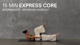 15 MIN EXPRESS CORE WORKOUT WITH WEIGHTS | Intermediate - Advanced Core Workout | Deep Core