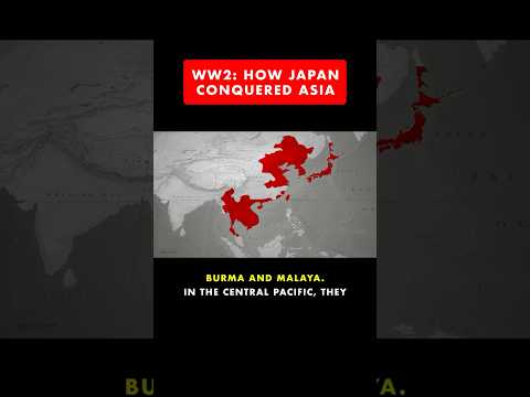 Japan's Rapid Conquest of Asia  #ww2