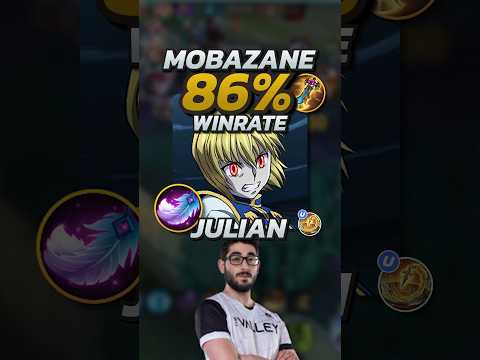 Mobazane 86% Winrate Julian S35 Build! Mobile Legends #mobilelegends #mlbb #gaming