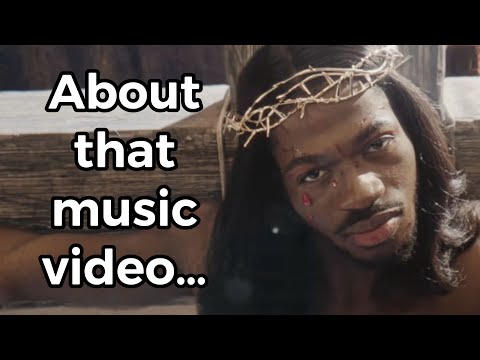 My wife and I talk about that Lil Nas Jesus music video!