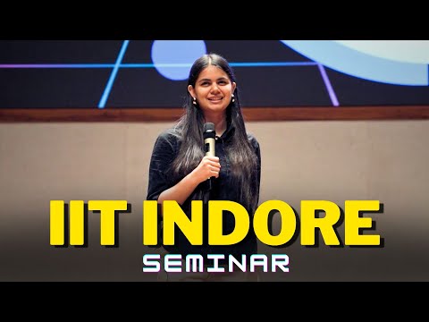 Open Seminar at IIT Indore by Shradha Khapra | Apna College