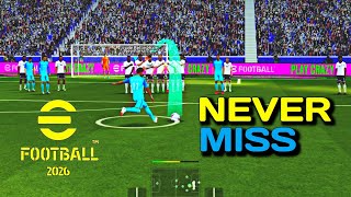 How to take Free Kicks in efootball 26 Mobile ( Tips and Tricks)