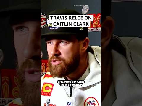 Travis Kelce on Caitlin Clark🙌 (🎥 Wish-TV, KelceSwift/YT) #taylorswift #football #nfl #traviskelce