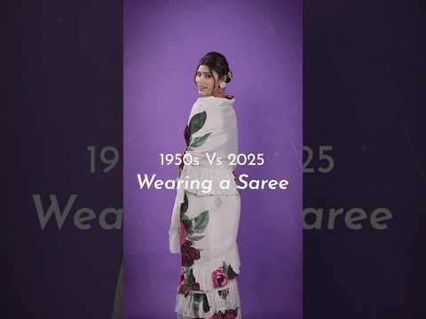 Vintage Grace Vs Modern Glam | Saree Fashion Then & Now